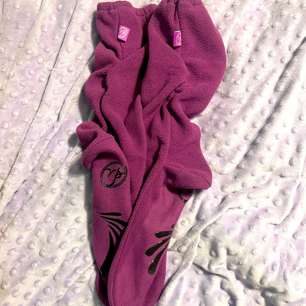 Russian pointe fleece feet warm ups